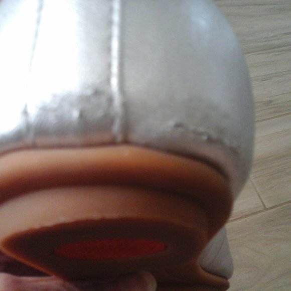 Fitflop Allegro Silver Leather Slip On Ballet Flats. Size 7.5 US (38.5 EU) - Picture 5 of 9